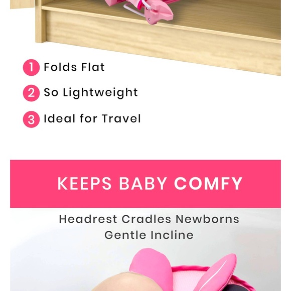 Disney Minnie Mouse Baby Bather - Picture 3 of 3